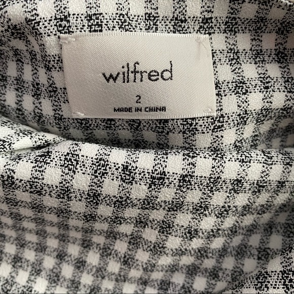 Aritzia Wilfred Isabelle Gingham Mini Dress - Picture 3 of 4